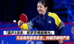 馬龍陳夢爆料了嗎最新消息,揭秘賽場背后的故事與情感糾葛